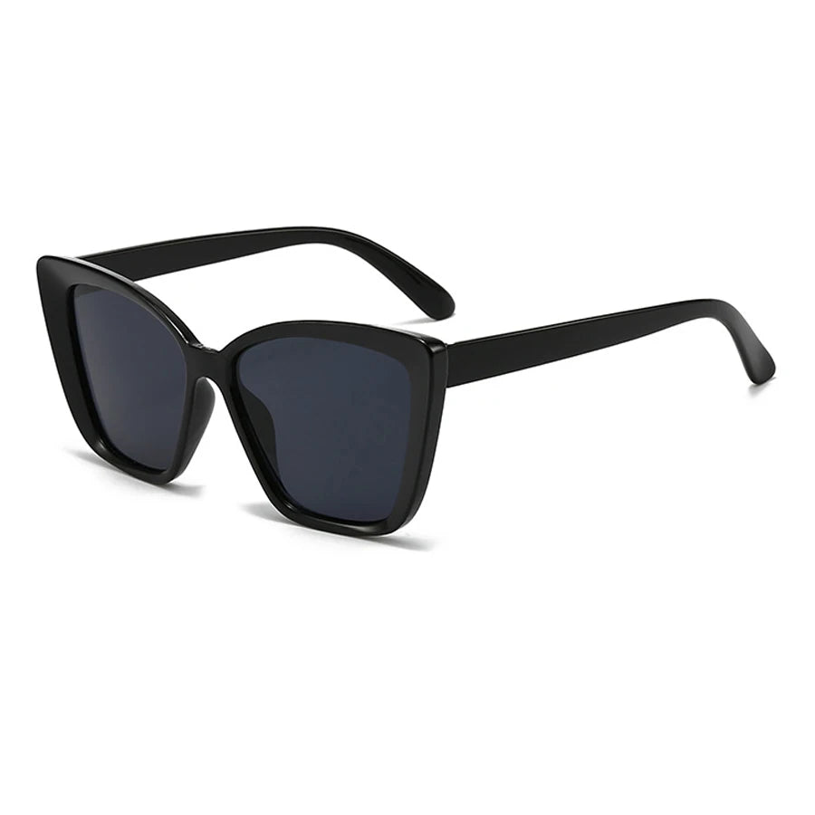 Lunettes de soleil œil de chat vintage pour femmes, rétro, tendance