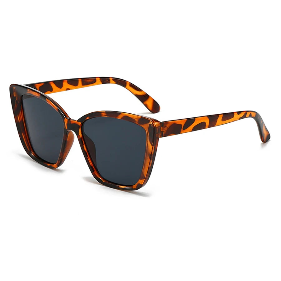 Lunettes de soleil œil de chat vintage pour femmes, rétro, tendance