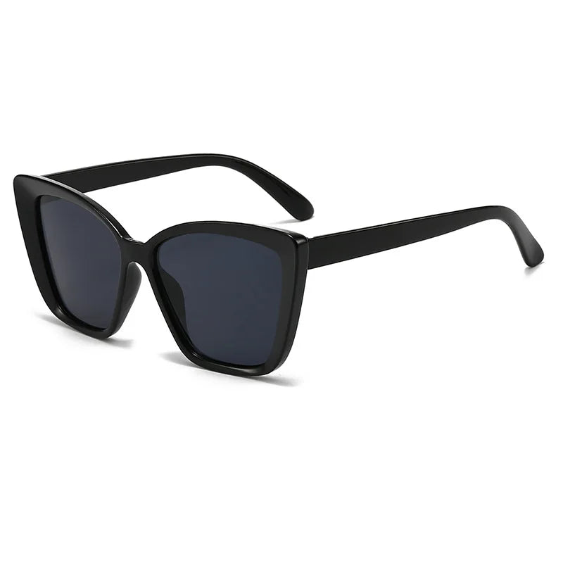 Lunettes de soleil œil de chat vintage pour femmes, rétro, tendance