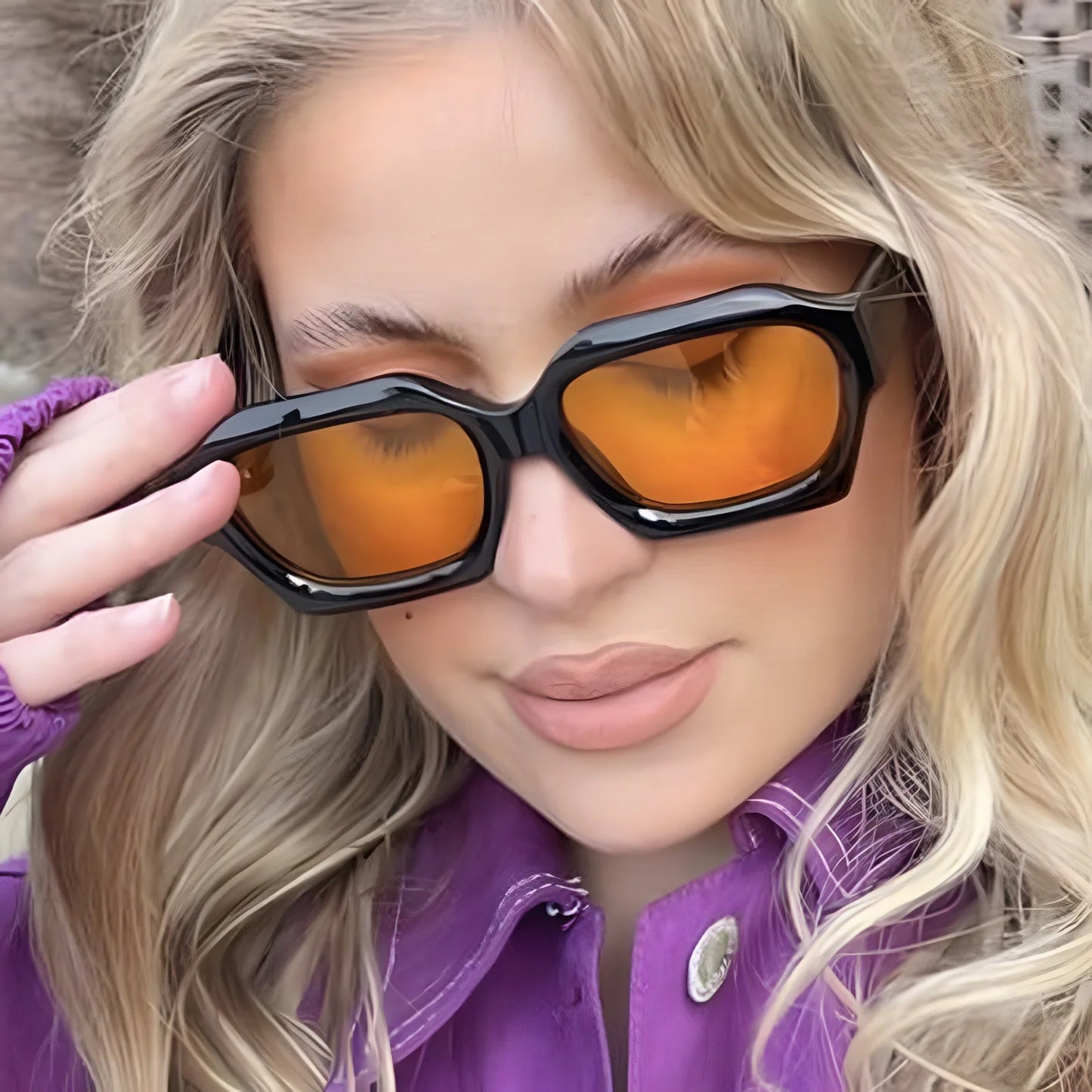 Gafas de sol cuadradas de moda para hombres y mujeres, gafas de sol rectangulares pequeñas.