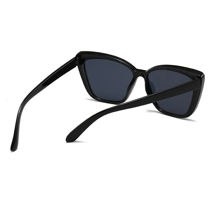 Lunettes de soleil œil de chat vintage pour femmes, rétro, tendance