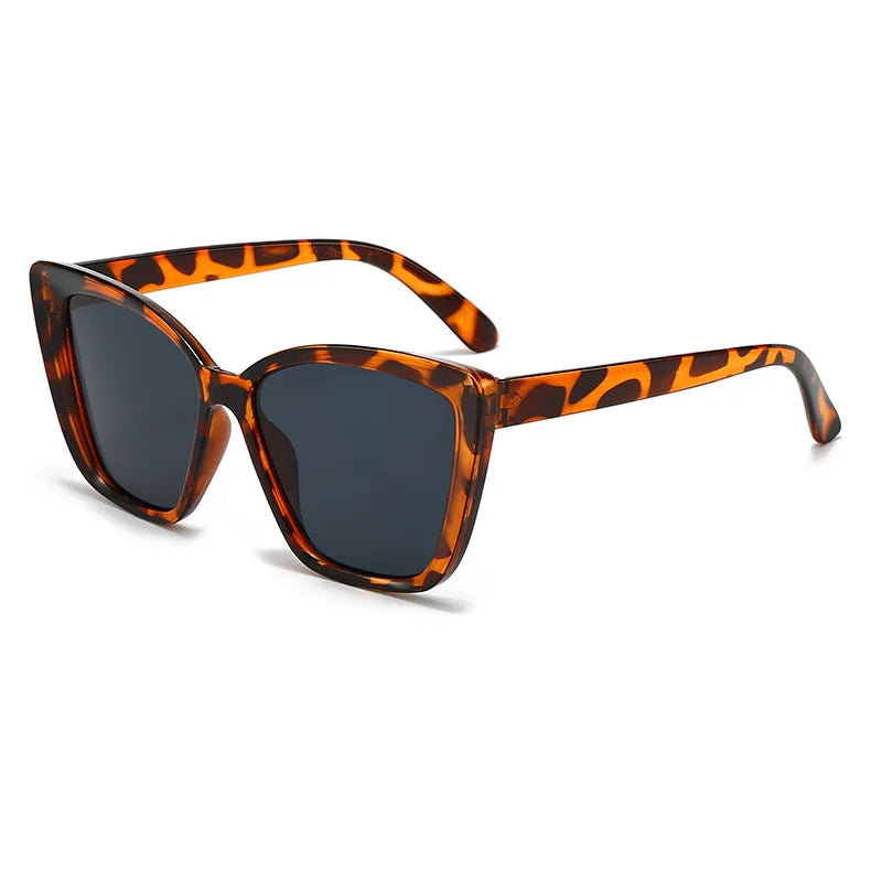 Lunettes de soleil œil de chat vintage pour femmes, rétro, tendance