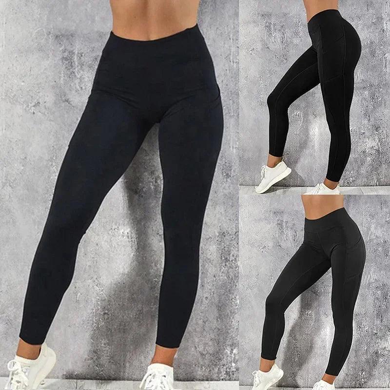 Leggings de sport à poches pour femmes