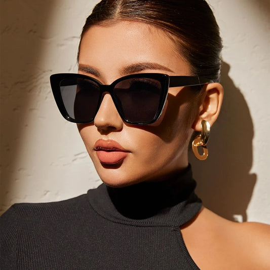 Vintage Cat Eye Sunglasses for Women Retro Trendy