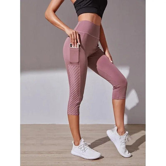 leggings de fitness design de poche