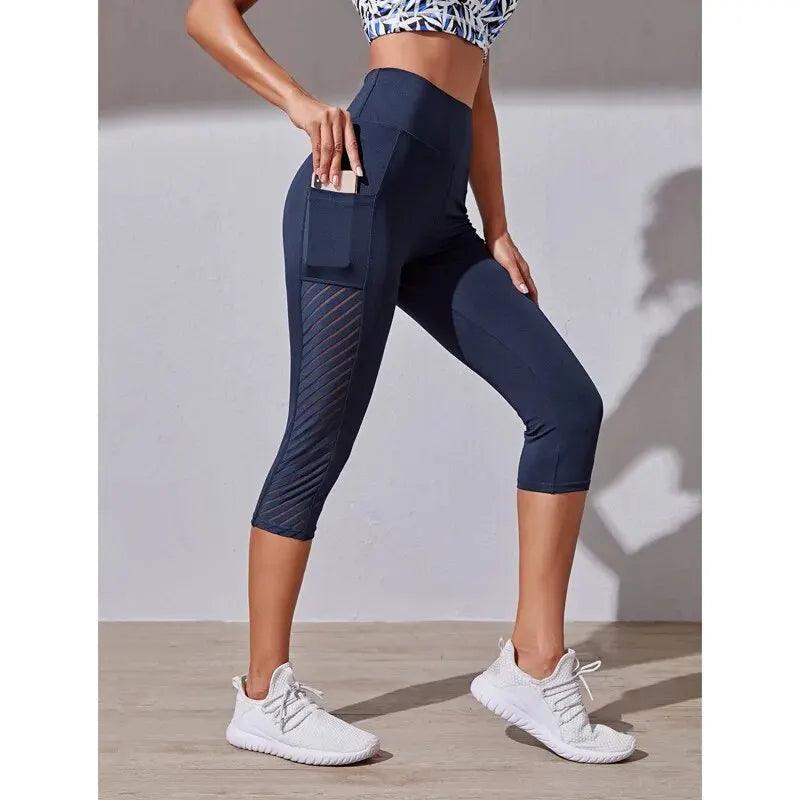 leggings de fitness design de poche