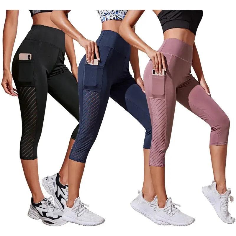 leggings de fitness design de poche