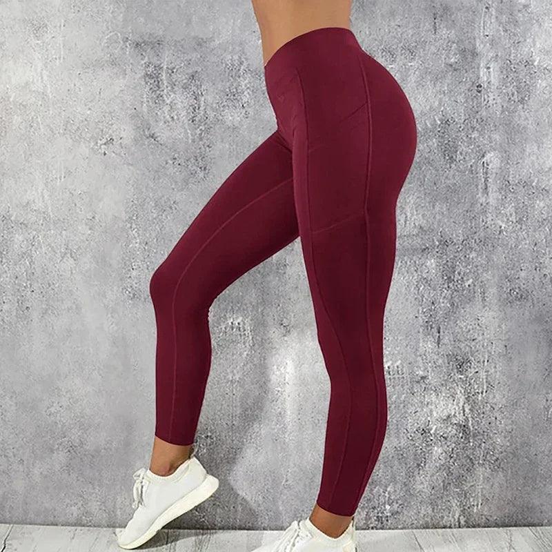 Leggings de sport à poches pour femmes